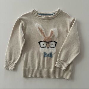 Cat & Jack 3T Toddler Boy Easter Bunny Beige Sweater